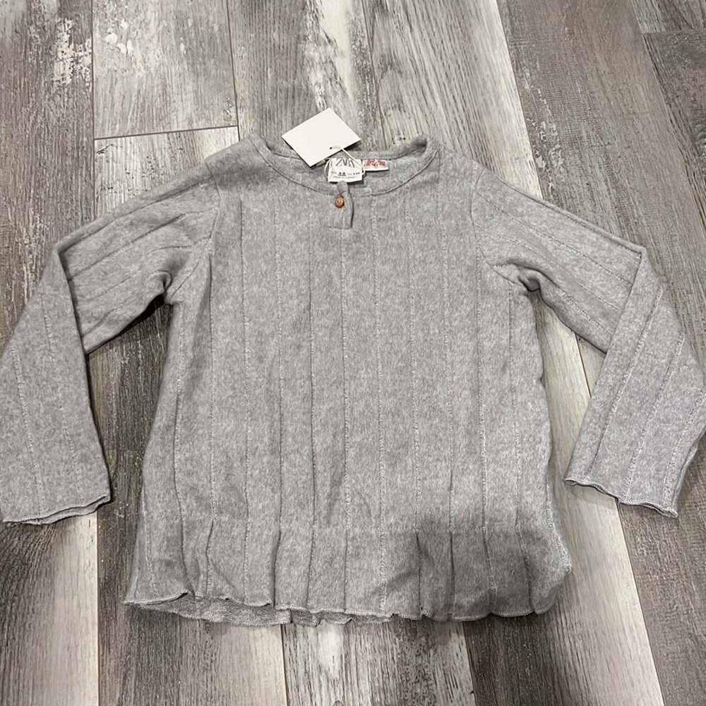 Zara Ribbed Soft Shirt - Picture 4 of 9